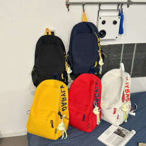 Casual Versatile Backpack With Letter Print
