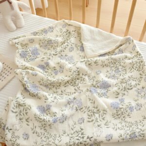 Baby Pure Cotton Gauze Mattress And Duvet Cover Set For Kindergarten Children