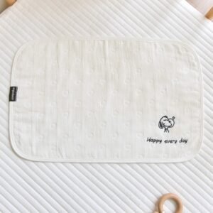 Newborn Cloud-Puff Pillow All-Season Breathable Made Of Pure Cotton Gauze