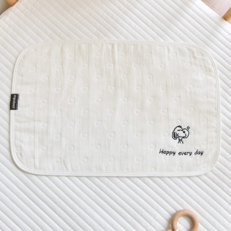 Newborn Cloud-Puff Pillow All-Season Breathable Made Of Pure Cotton Gauze