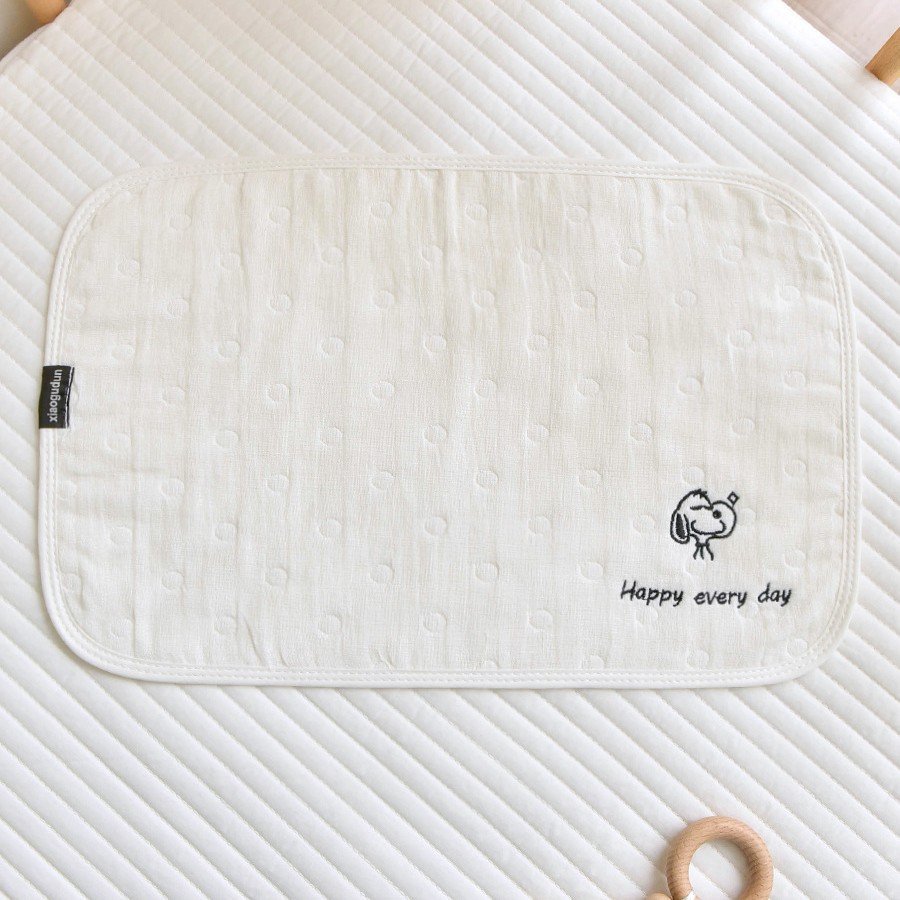 Newborn Cloud-Puff Pillow All-Season Breathable Made Of Pure Cotton Gauze