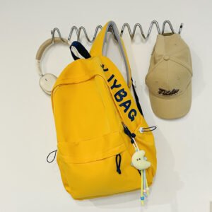 Casual Versatile Backpack With Letter Print