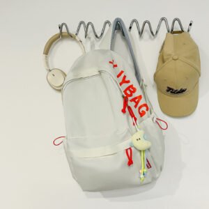 Casual Versatile Backpack With Letter Print