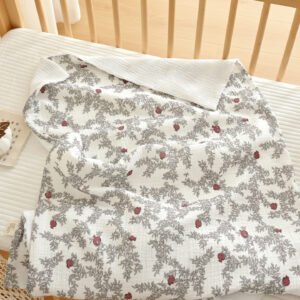 Baby Pure Cotton Gauze Mattress And Duvet Cover Set For Kindergarten Children
