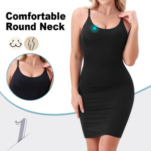 Seamless Strap Long Sheath Dress For Women