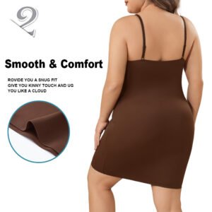 Seamless Strap Long Sheath Dress For Women