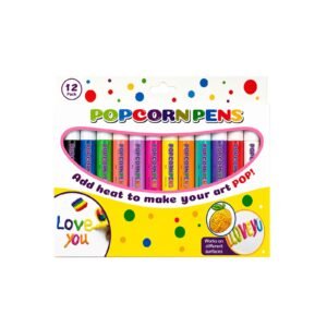 Smooth And Easy To Color Popcorn Pen Set