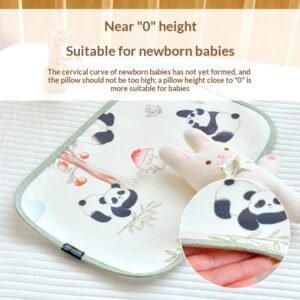 Sweat-absorbent Breathable Ramie Cloud-pattern Pillowcase