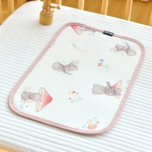 Sweat-absorbent Breathable Ramie Cloud-pattern Pillowcase