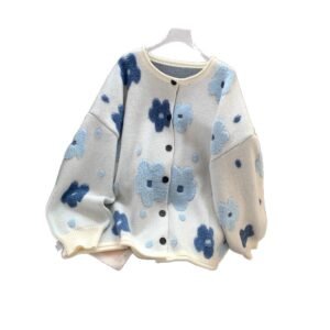 Women’s Retro Loose Soft Knit Cardigan