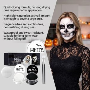 Halloween Vampire Clown Makeup Face Painting