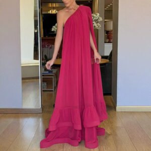 Womens Loose-fitting Robe-style Shawl Dress