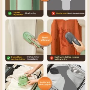 Handheld Dry And Wet Dual-use High-capacity Garment Steamer
